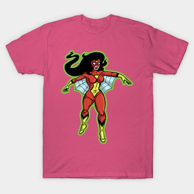 Spider-Woman T-Shirt by nearmintpress